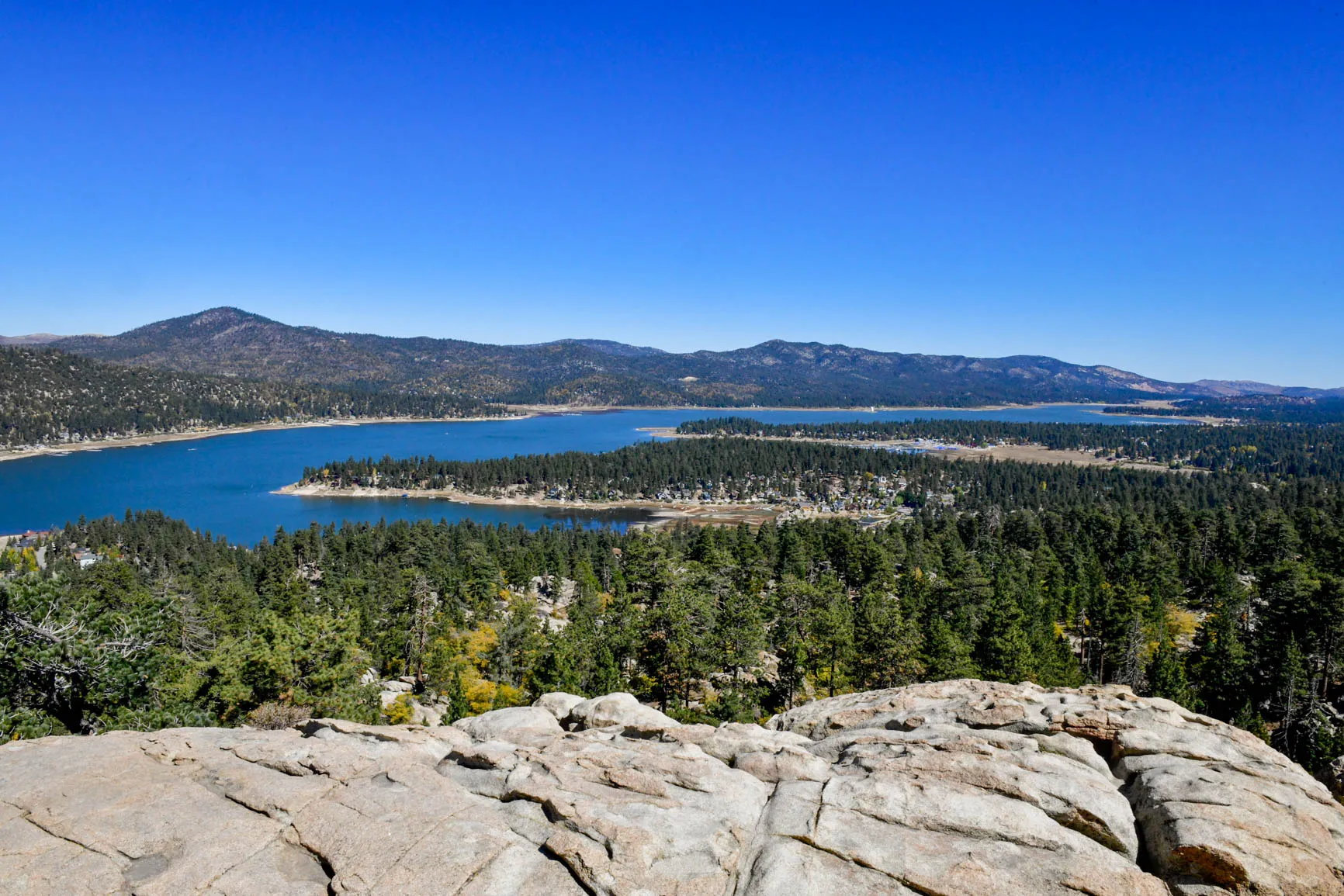 40277 Big Bear Blvd site with Castle Rock and mountain backdrop